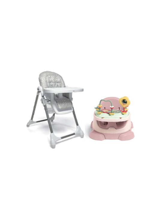 Baby Bug Blossom with Grey Spot Highchair image number 1